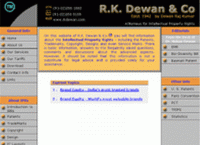 www.rkdewan.com-Indian Patent Attorneys
